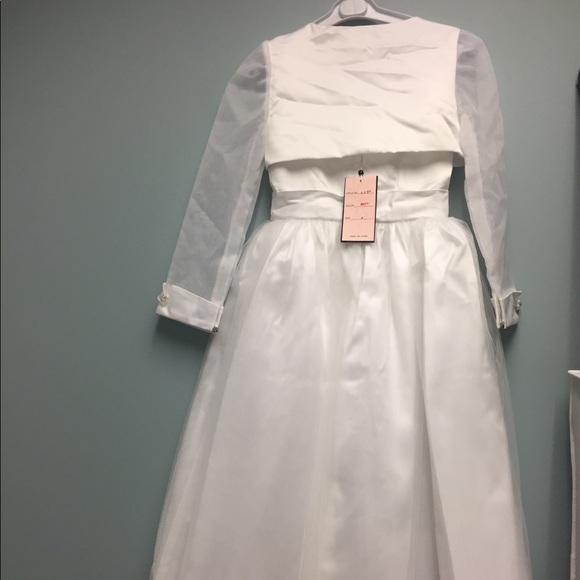 Girls Formal Dress. 1st COMMUNION, FLOWER GIRLS. - Picture 2 of 8